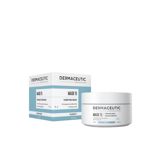 Dermaceutic Mask 15 Purifying Oil and Sebum Control Mask With Glycolic Acid 50ml