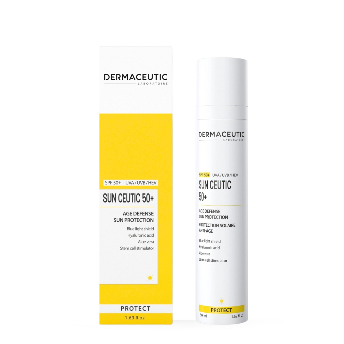 Dermaceutic Sun Ceutic 50+ Age Defense Päikese SPF50 Kaitsev Näokreem