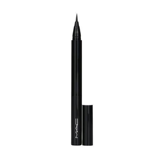 MAC Brushstroke 24H Eyeliner melns tonis acu laineris