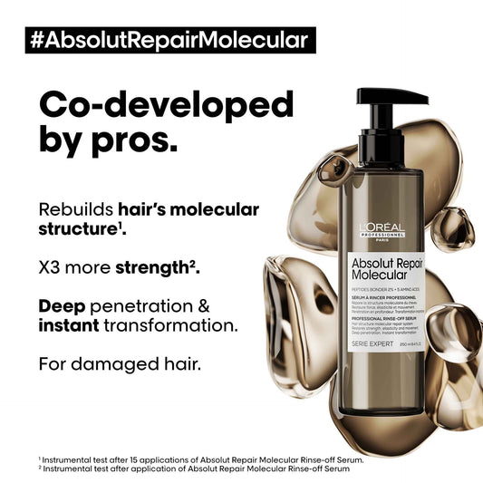 L'Oréal Professionnel Absolut Repair Molecular Rinse-off Serums